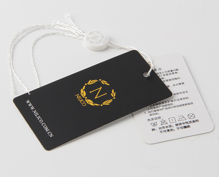 襯衫吊牌如果使用燙金工藝，工廠的老師傅對這1點很在意